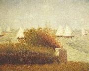 Georges Seurat, Die Rede von Grandcamp